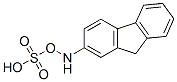 N-sulfooxy-2-aminofluorene Struktur