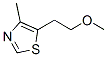 Thiazole,  5-(2-methoxyethyl)-4-methyl- Struktur