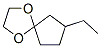 1,4-Dioxaspiro[4.4]nonane,  7-ethyl- Struktur