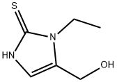 (1-Ethyl-2-sulfanyl-1H-imidazol-5-yl)methanol Struktur