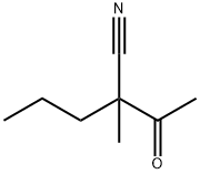 Pentanenitrile, 2-acetyl-2-methyl- (9CI) Struktur