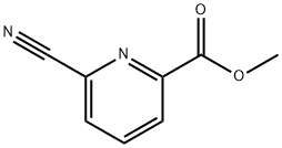 6-CYANO-2-PYRIDINE CARBOXYLIC ACID METHYL ESTER Struktur