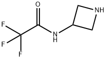 N-(Azetidin-3-yl)-2,2,2-trifluoroacetamide Struktur