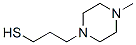 1-Piperazinepropanethiol,4-methyl-(9CI) Struktur