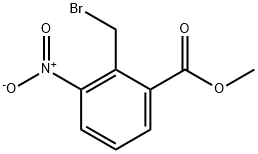 2-溴甲基-3-硝基苯甲酸甲酯, 98475-07-1, 結(jié)構(gòu)式