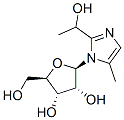 (1-hydroxyethyl)-5-methyl-1-beta-ribofuranosylimidazole Struktur