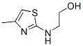 Ethanol,  2-[(4-methyl-2-thiazolyl)amino]- Struktur