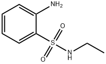 2-AMINO-N-ETHYLBENZENESULFONAMIDE Struktur