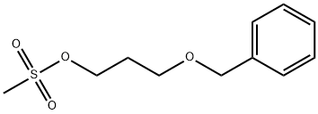 Benzyl oxopropyl mesylate Struktur