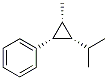 Benzene, [2-methyl-3-(1-methylethyl)cyclopropyl]-, (1alpha,2alpha,3alpha)- (9CI) Struktur