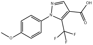 1-(4-METHOXYPHENYL)-5-(TRIFLUOROMETHYL)& Struktur