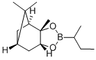 n-Butane-2-boronic acid (1S,2S,3R,5S)-(+)-2,3-pinanediol ester Struktur