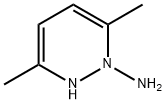 Pyridazine, 1-amino-1,2-dihydro-3,6-dimethyl- (6CI) Struktur