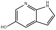 1H-PYRROLO[2,3-B]PYRIDIN-5-OL Struktur