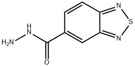 2,1,3-BENZOTHIADIAZOLE-5-CARBOHYDRAZIDE Struktur