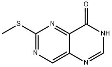 6-(METHYLTHIO)PYRIMIDO[5,4-D]PYRIMIDIN-4(1H)-ONE Struktur