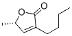 (5S)-3-Butyl-5-methylfuran-2(5H)-one Struktur