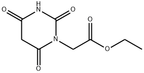 TETRAHYDRO-2,4,6-TRIOXO-1(2H)-PYRIMIDINEACETIC ACID ETHYL ESTER Struktur