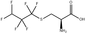 S-(1,1,2,2,3,3-HEXAFLUOROPROPYL)-L-CYSTEINE Struktur