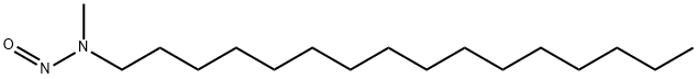 N-METHYL-N-NITROSO HEXADECYLAMINE Struktur