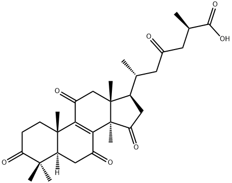 GANODERIC ACID F(SH) Struktur