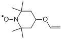 4-(Ethenyloxy)-2,2,6,6-tetramethyl-1-piperidinyloxy Struktur