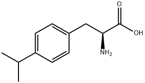 DL-p-Isopropylphenylalanine Struktur