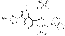 Cefpirome sulfate Struktur