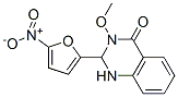 2,3-Dihydro-3-methoxy-2-(5-nitro-2-furanyl)-4(1H)-quinazolinone Struktur