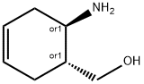 TRANS-(6-AMINO-CYCLOHEX-3-ENYL)-METHANOL Struktur