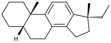 C21 RING-C MONOAROMATIC STERANE (5ALPHA(H),10BETA(CH3)/5BETA(H),10BETA(CH3)) Struktur