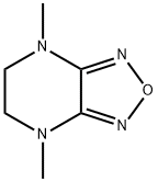 [1,2,5]Oxadiazolo[3,4-b]pyrazine,4,5,6,7-tetrahydro-4,7-dimethyl-(9CI) Struktur