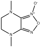 [1,2,5]Oxadiazolo[3,4-b]pyrazine,4,5,6,7-tetrahydro-4,7-dimethyl-,1-oxide(9CI) Struktur