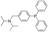 4-(DIISOPROPYLAMINOMETHYL)TRIPHENYLPHOSPHINE Struktur