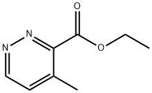 3-Pyridazinecarboxylicacid,4-methyl-,ethylester(9CI) Struktur