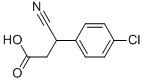 3-(4-氯苯基)-3-氰基丙烷酸, 98923-51-4, 結(jié)構(gòu)式