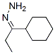 1-Propanone,  1-cyclohexyl-,  hydrazone Struktur