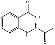 Benzoic acid, 2-(2-acetylhydrazino)- (9CI) Struktur