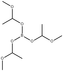 BORON METHOXYETHOXIDE Struktur