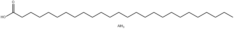 aluminium trihexacosanoate Struktur