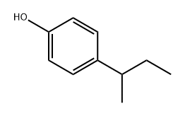 4-(2-Butyl)phenol Struktur