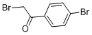 2,4'-Dibromoacetophenone Structure