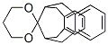 5,6,7,12,13,14-Hexahydrospiro[6,13-methanodibenzo[a,f]cyclodecene-15,2'-[1,3]dioxane] Struktur