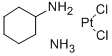 (ammine)cyclohexylaminedichloroplatinum(II) Struktur