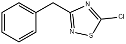 [(5-Chloro-1,2,4-thiadiazol-3-yl)methyl]benzene Struktur