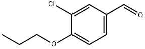 3-chloro-4-propoxybenzaldehyde(SALTDATA: FREE) Struktur