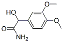 Benzeneacetamide,  -alpha--hydroxy-3,4-dimethoxy- Struktur