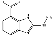 2H-Benzimidazol-2-one,1,3-dihydro-4-nitro-,hydrazone(9CI) Struktur