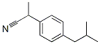 2-(4'-isobutylphenyl)propionitrile Struktur