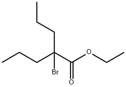 ETHYL 2-BROMO-2-PROPYLPENTANOATE Struktur